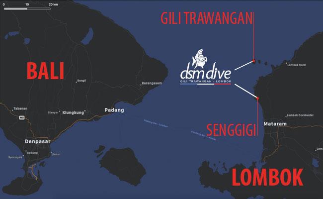 DSM Dive on Gili Trawangan and Senggigi Lombok